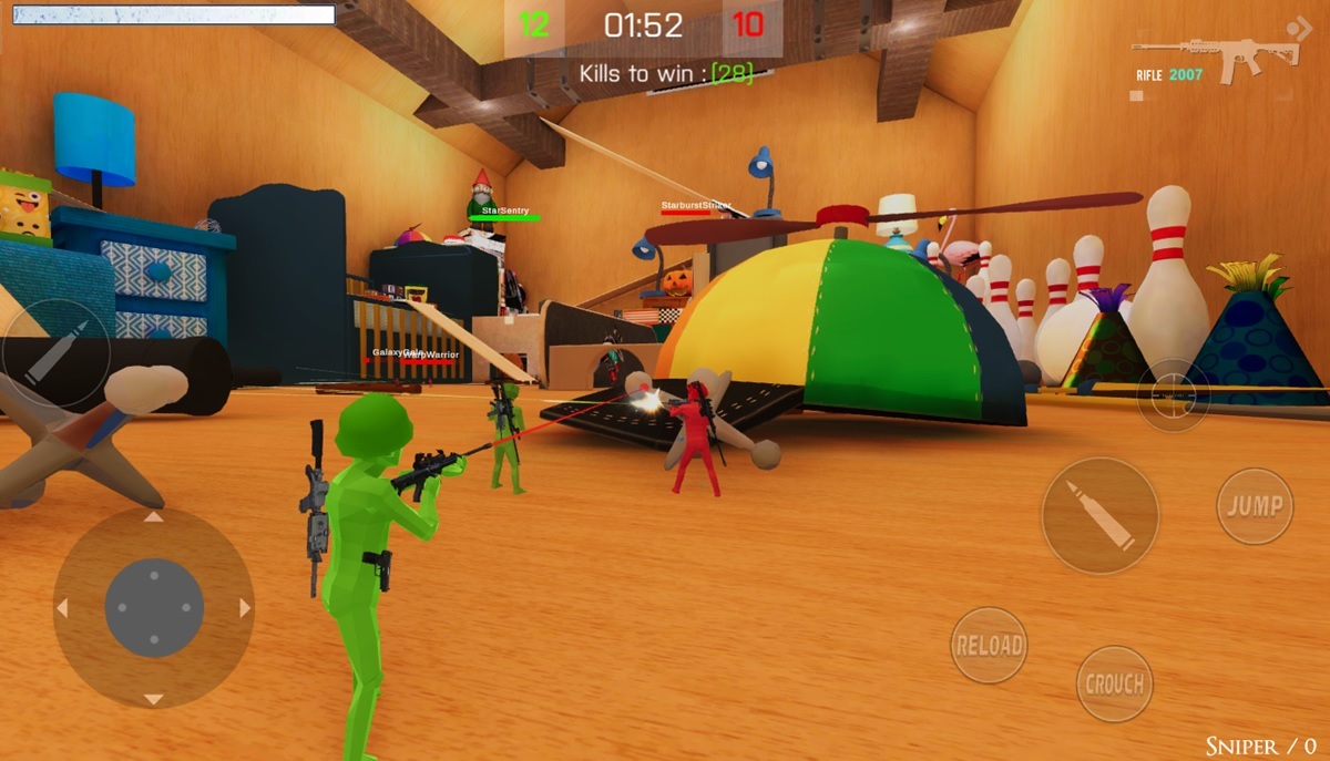 Battle royale de soldaditos de juguete para android