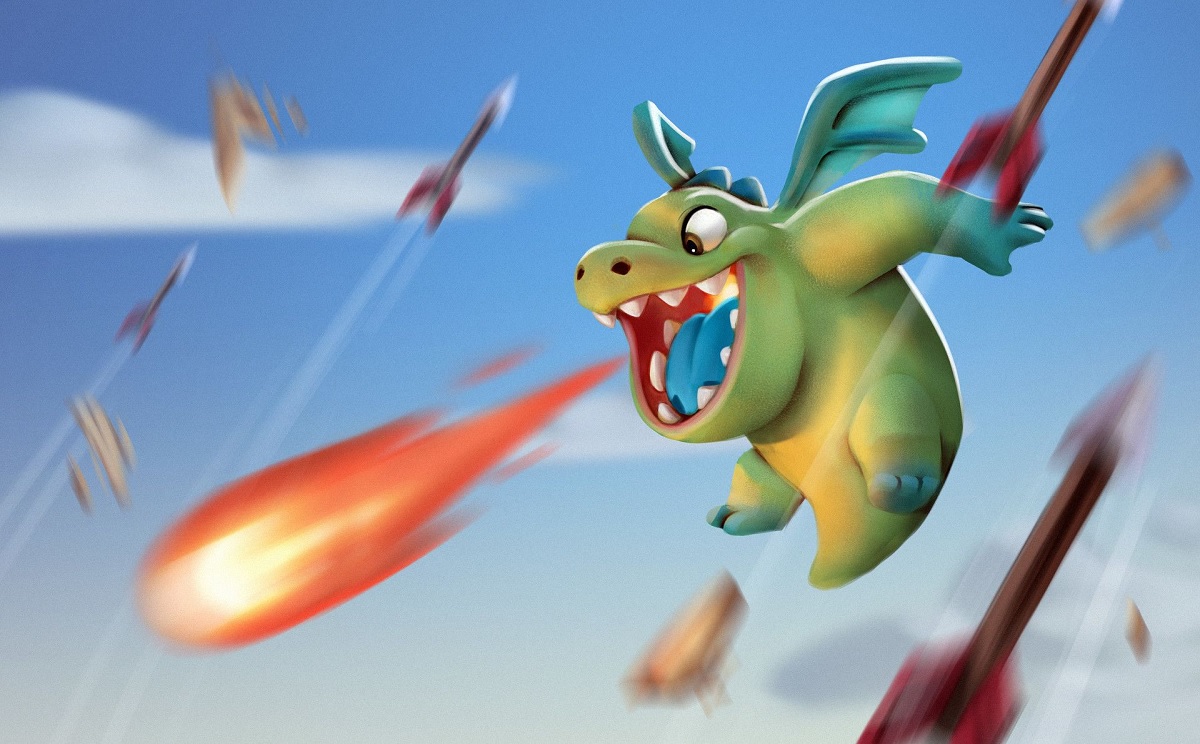 Bebe dragon Clash Royale