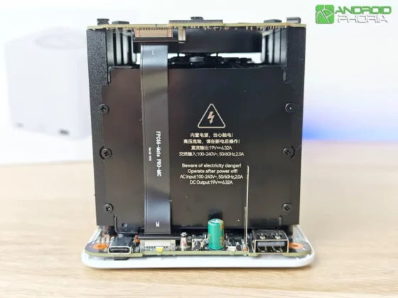 Beelink EX Mate Pro en su interior tambien enctramos el etiquetado energetico