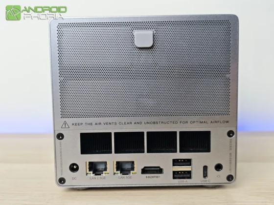 Beelink ME Pro parte trasera