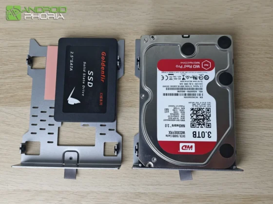 Beelink ME Pro utiliza discos de 2.5 y 3.5 pulgadas