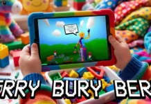 Berry Bury Berry en una tablet android