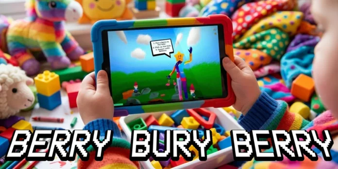Berry Bury Berry en una tablet android