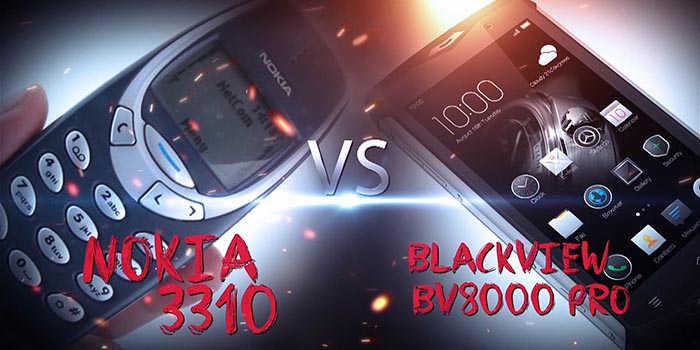 Blackview BV8000 vs Nokia 3310