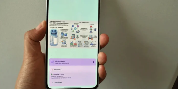 C2PA Verify, un detector de fotos hechas con IA para Android