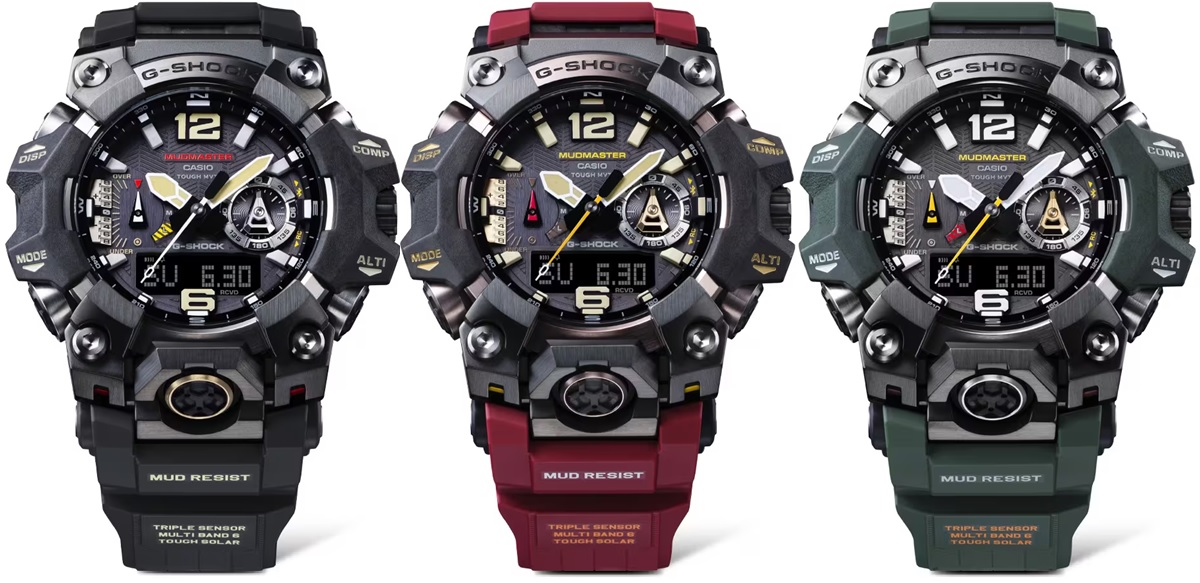 CASIO G-SHOCK GWG-B1000 colores