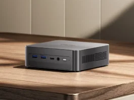 CHUWI AuBox X mini PC con IA ultracompacto de 115 TOPS