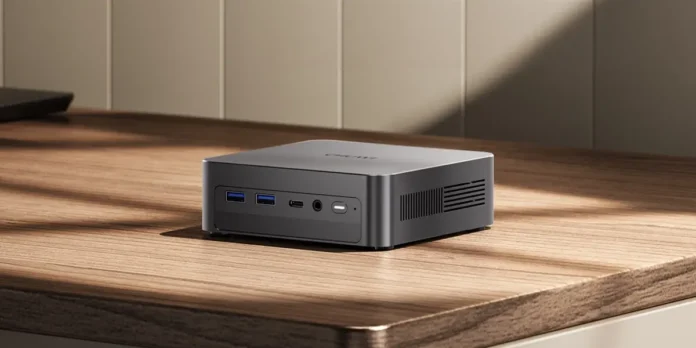 CHUWI AuBox X mini PC con IA ultracompacto de 115 TOPS