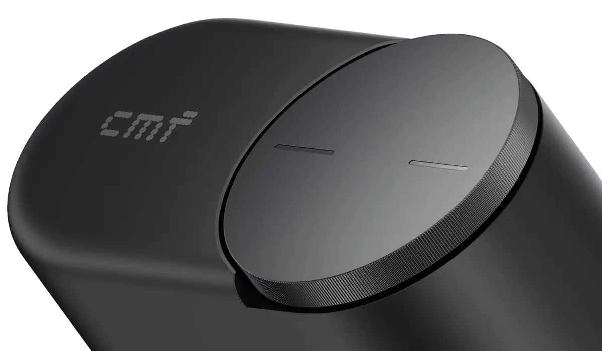 CMF Clip Pro dial fisico para subir y bajar volumen