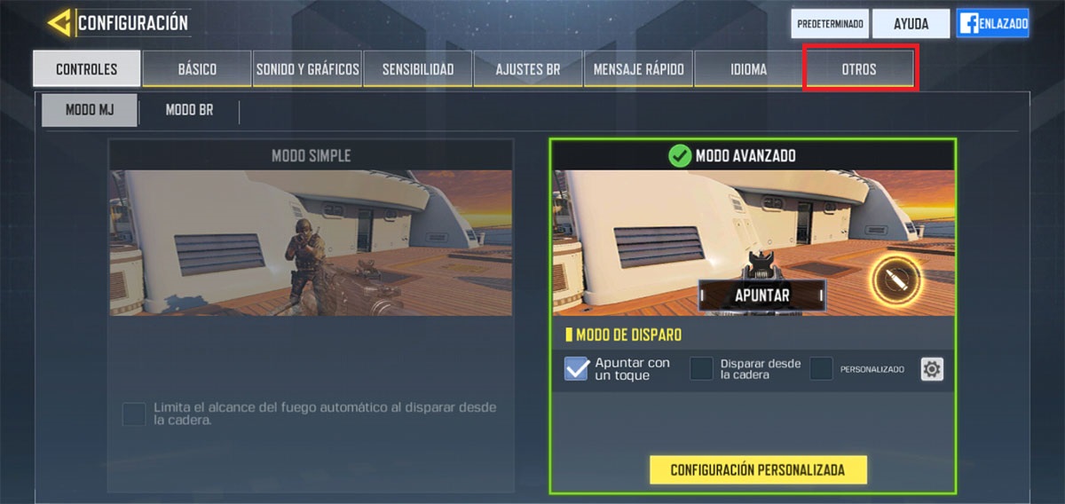 COD Mobile se desloguea solucion paso 2