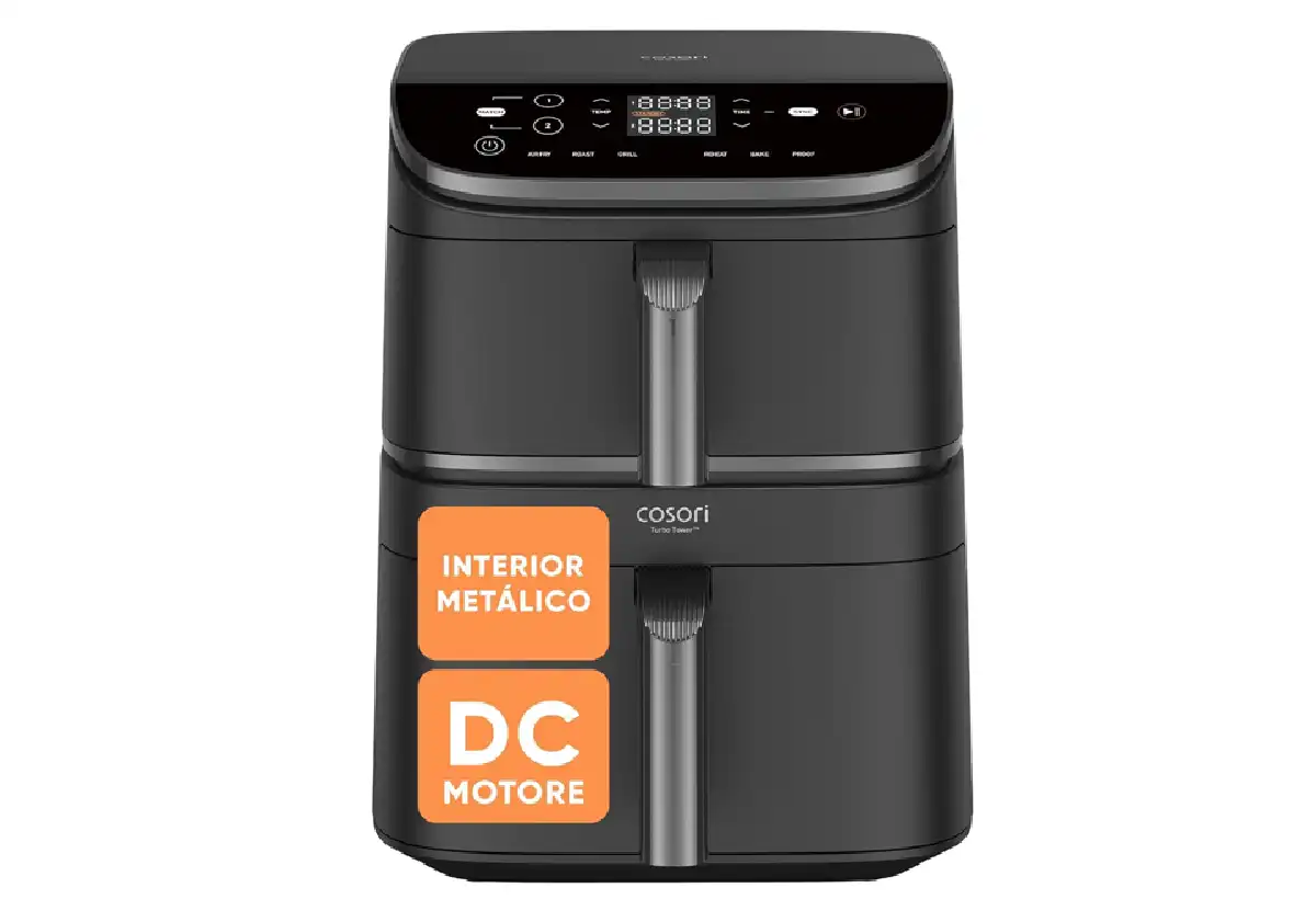 COSORI 10.8L Air Fryer torre turbo