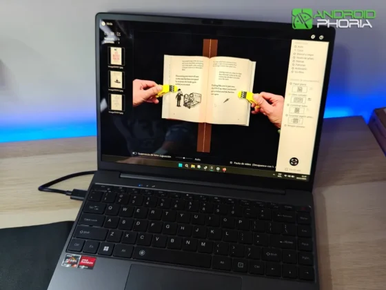 CZUR ET MAX con el modo Libro curvado escaneas ambas paginas a la vez elimando la curvatura