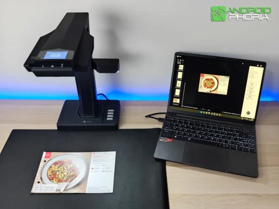 CZUR ET MAX lo debes conectar a un ordenador para comenzar a escanear