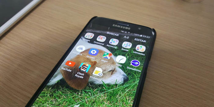 Cajon de aplicaciones Galaxy S7