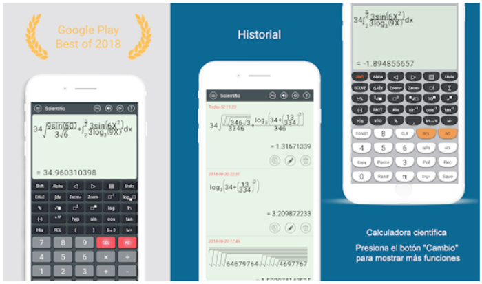 Calculadora Científica HiEdu para Android