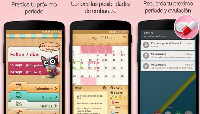 Calendario Menstrual