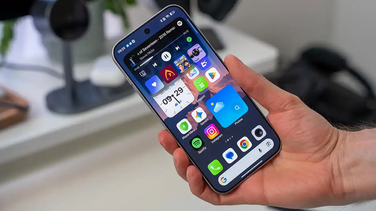 Calendario de ColorOS 17 para Realme