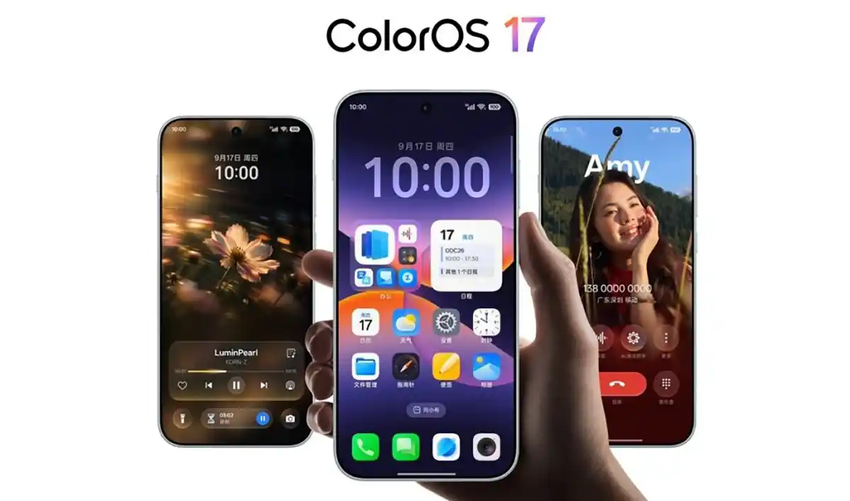 Calendario oficial de ColorOS 17 para OPPO