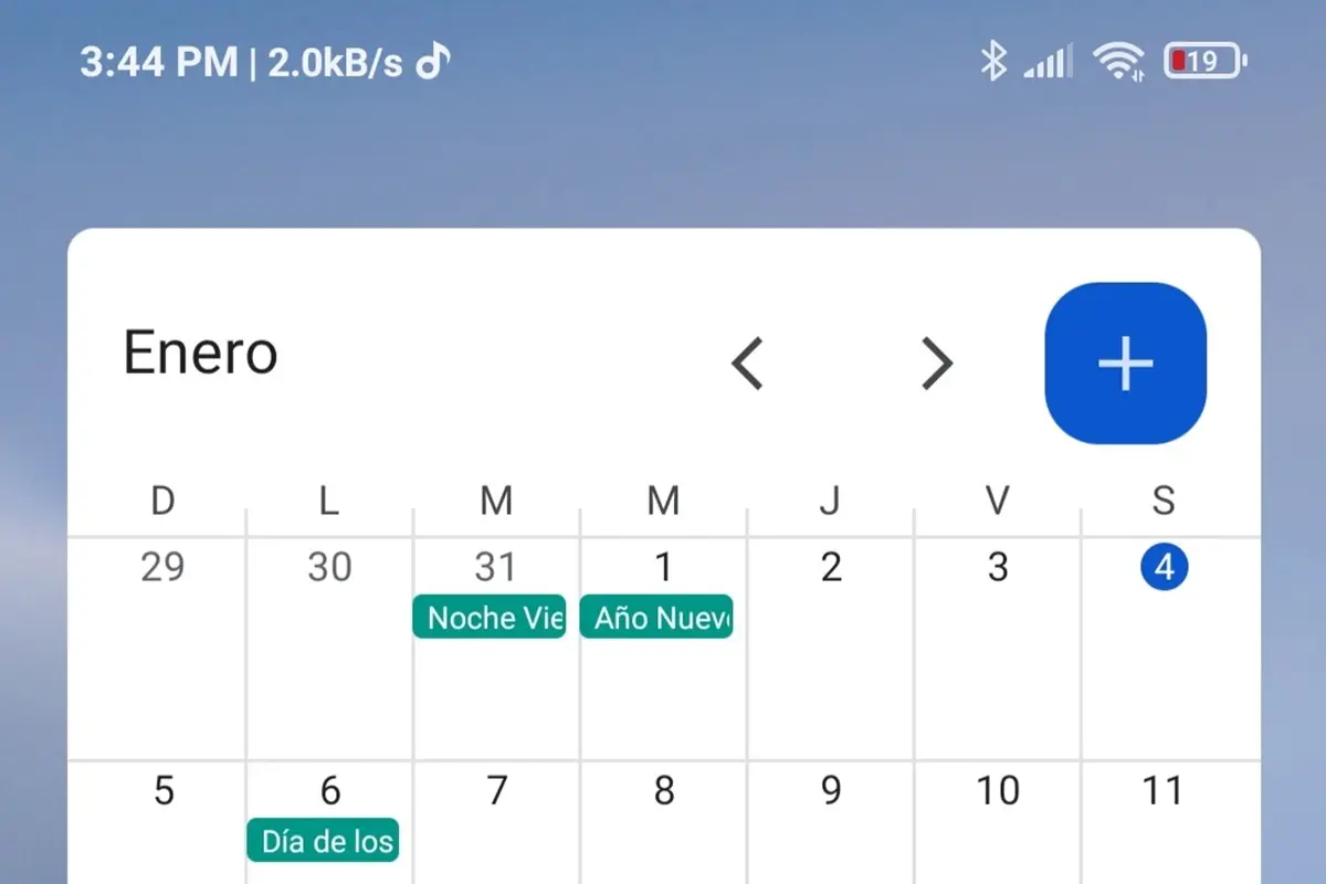 Calendario widget de Android que siguen siendo utiles en 2025