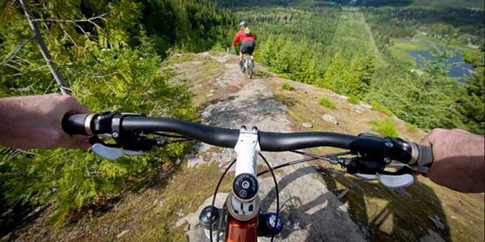 Cámara deportiva bicicleta