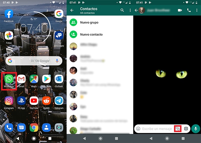 Cambiar voz en los audios WhatsApp Tutorial 3