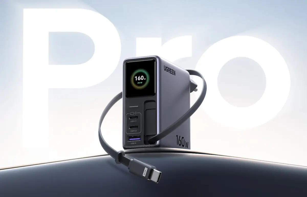 Cargador UGREEN Nexode Pro 160 W especificaciones