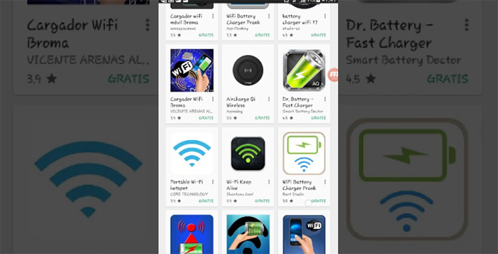 Cargador WiFi para Android