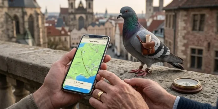 Carrier Pidge la app de mensajes lentos que pueden morir