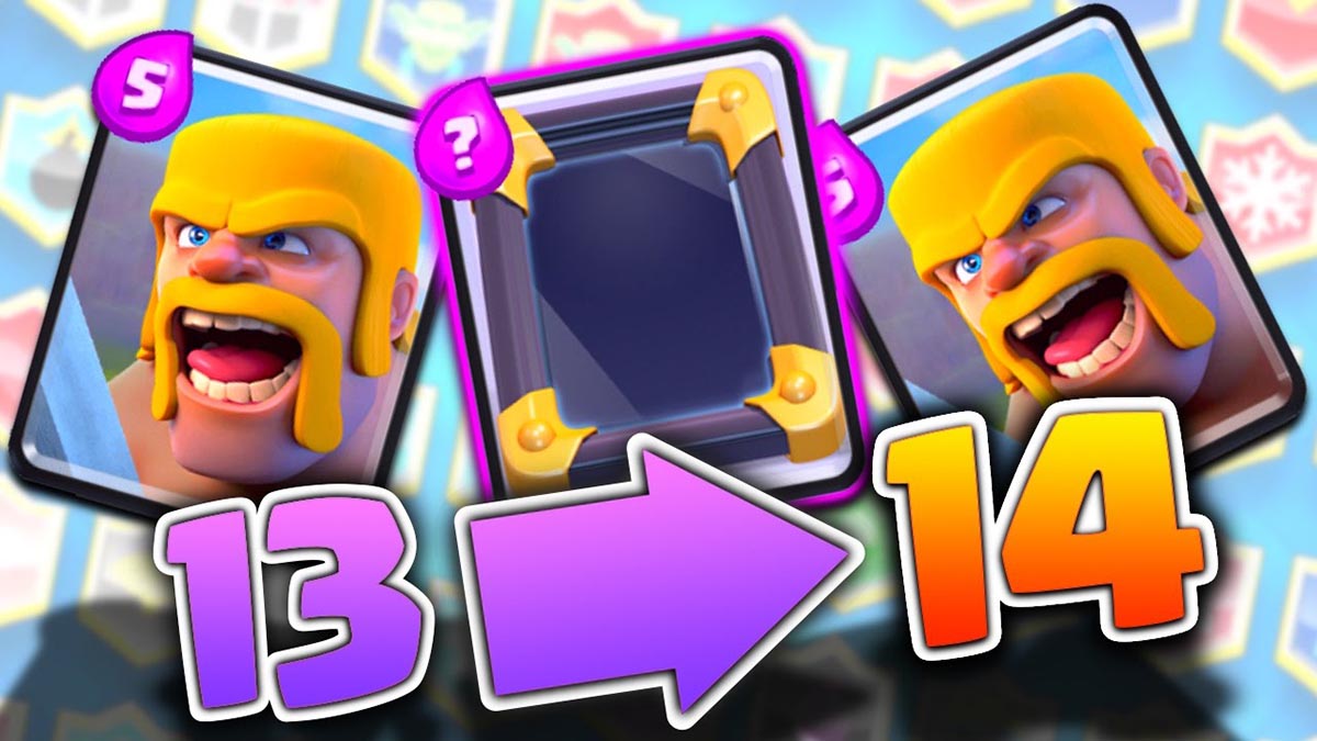 Cartas Clash Royale nivel 14