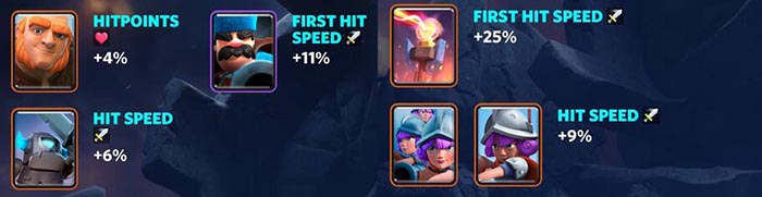 Cartas de Clash Royale que han sido buffeadas febrero 2022