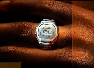 Casio CRW-H001M-8: un anillo inteligente con forma de mini reloj que enamora desde el diseño Casio CRW-H001M-8 el anillo inteligente que parece un mini reloj