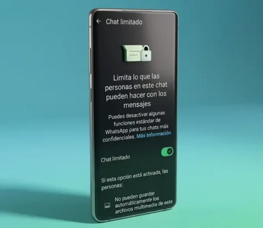 Chat limitado en WhatsApp