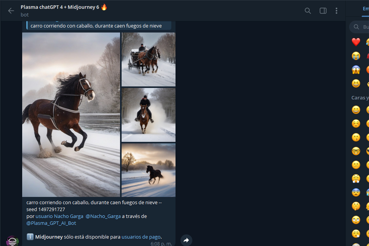 Plasma chatGPT 4 + Midjourney 6: genera imágenes gratis