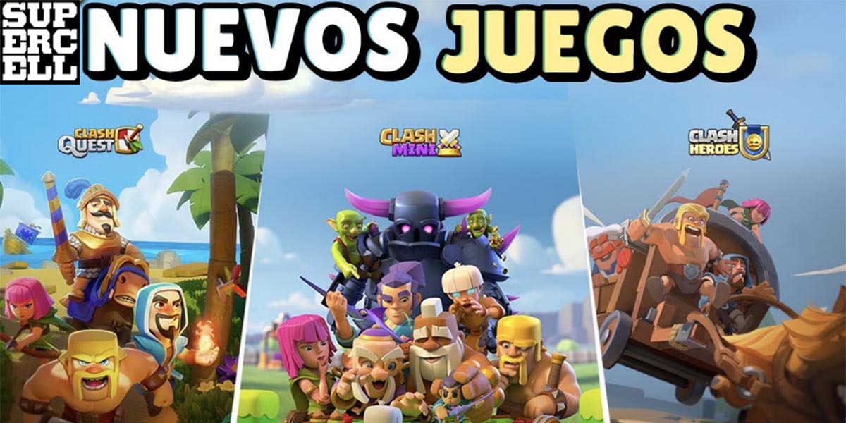 Clash Quest, Clash Mini y Clash Heroes