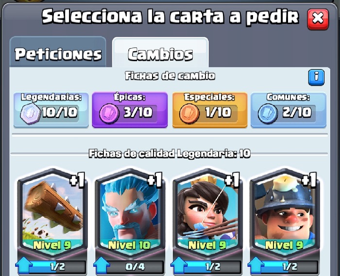 Clash Royale Fichas