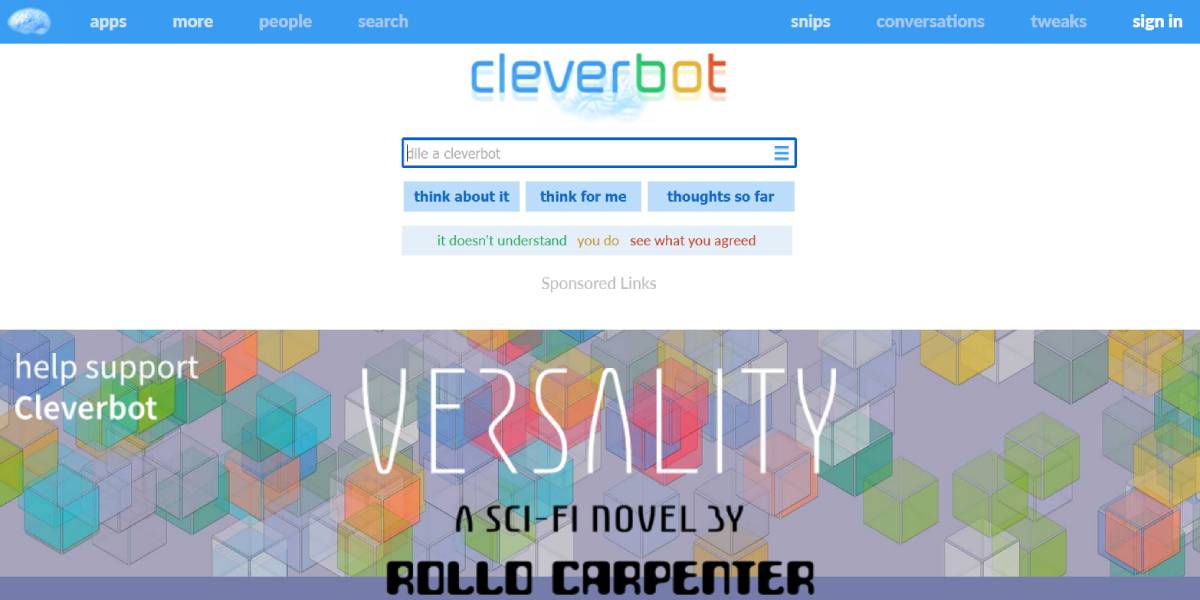 Cleverbot la mejor IA para conversar