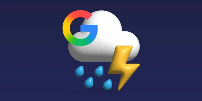 Clima de Google para android desaparecera