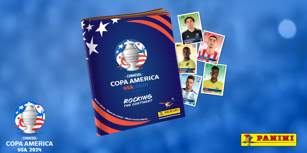 Códigos para el álbum de Copa América 2024 Panini (diciembre)