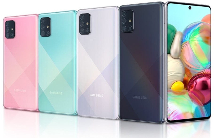 Colores del Samsung Galaxy A72