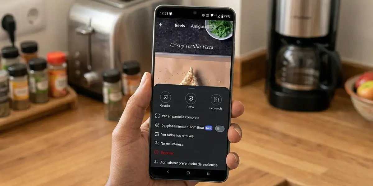 Instagram ahora te permite activar el desplazamiento automático en Reels