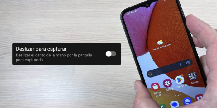 Cómo activar la captura de pantalla con 3 dedos en Samsung