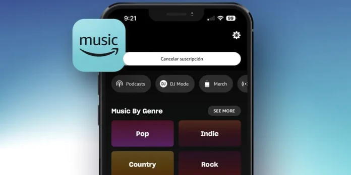 Cómo anular suscripción a Amazon Music desde el móvil