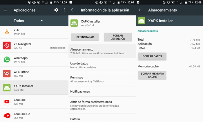 Cómo borrar datos en Android