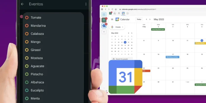 Cómo cambiar de color Google Calendar en móvil y PC