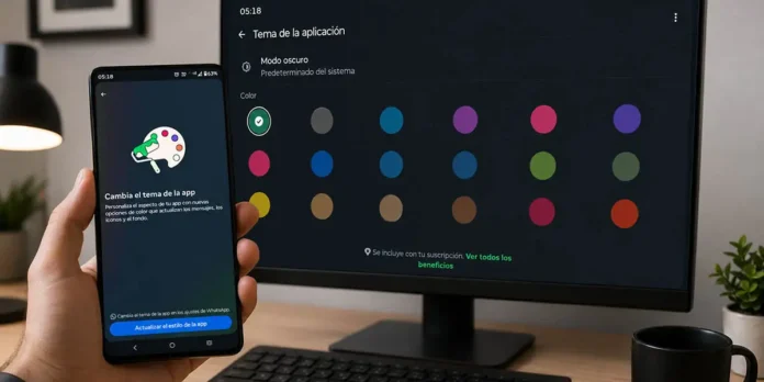 Cómo cambiar el tema de WhatsApp de forma oficial