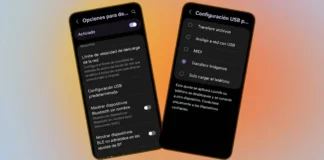 Como cambiar modo de conexion USB predeterminado en Android