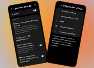 Como cambiar modo de conexion USB predeterminado en Android