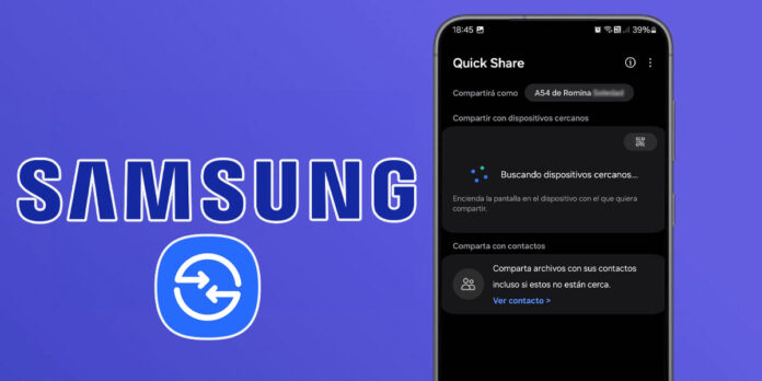 Cómo compartir archivos con Quick Share desde un Samsung