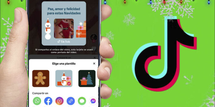 Cómo compartir la Navidad en TikTok tutorial