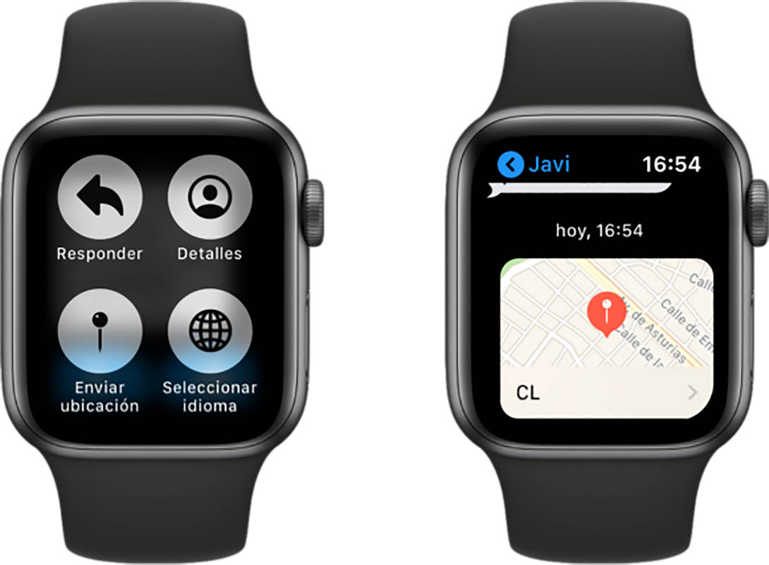 Cómo compartir ubicación Apple Watch